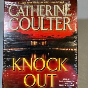 Audio CD 10‎ Disc Catherine Coulter's Unabridged "Knock Out" An FBI Thriller
